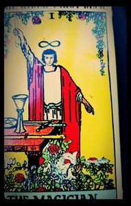 1971 the magician Rider Tarot deck